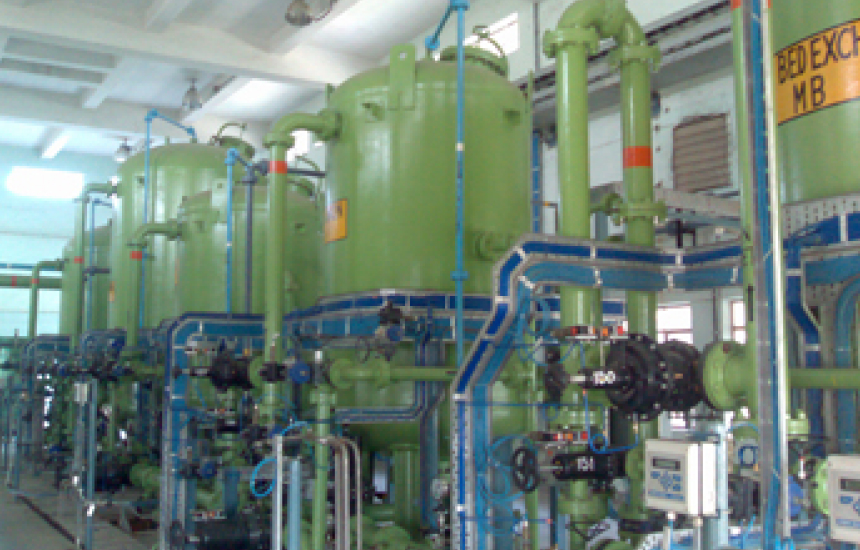 Thermax’s pre-treatment system ensures high-quality feed water for process and boiler operations